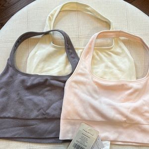 Set of 3 Halter Neck Bralettes
